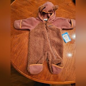 Cozy Columbia Brown Kids One Piece